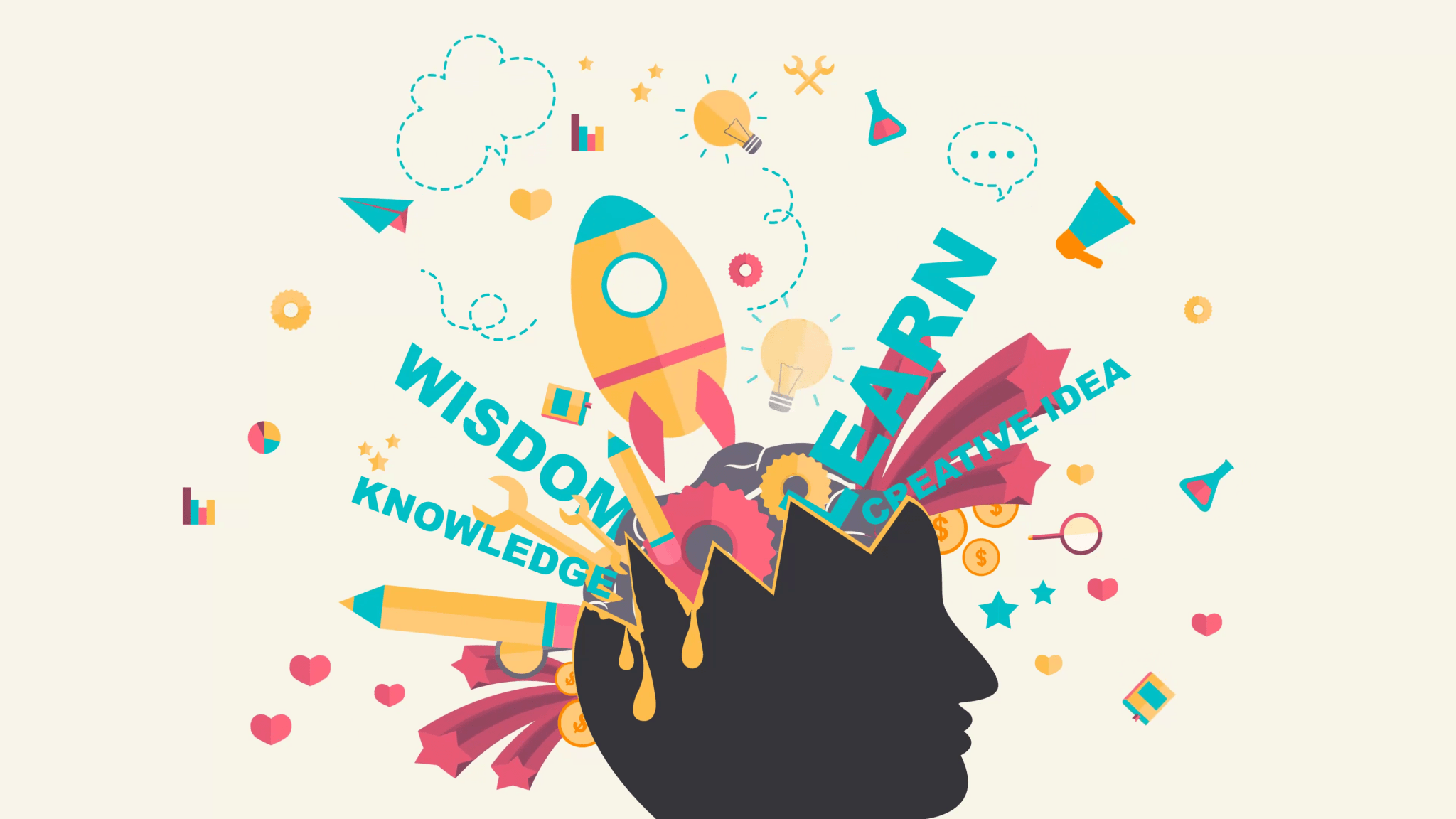 Knowledge definition. Креативное обучение. Детская Графика дизайн. Знания творчество иллюстрация дизайн. Animation Creative.