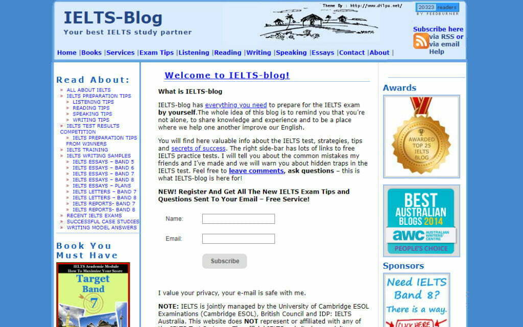 IELTS-Blog- Awesome IELTS Website for Self-study