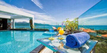 a leisure activity near or on the sea