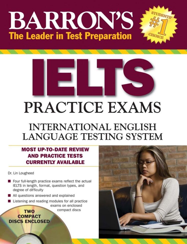 barron's ielts practice exams book