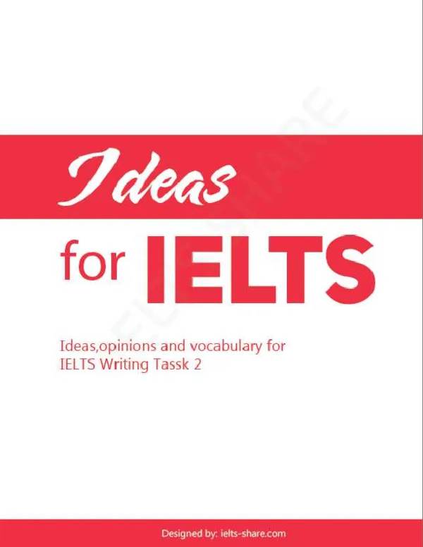 ideas for ielts essay liz