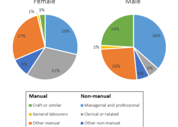 Some employment patterns in Great Britain in 1992