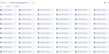 144 IELTS Speaking Part 2 Samples + Audio